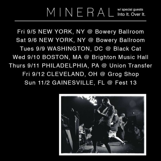 mineral reunion shows