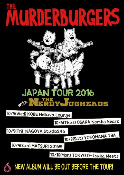 the murderburgers japan tour 2016