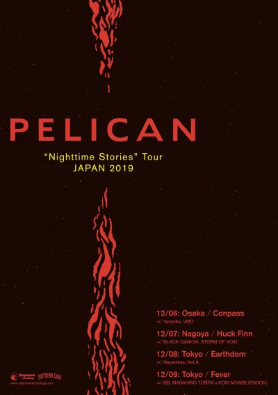 Pelican Japan tour 2019 announced