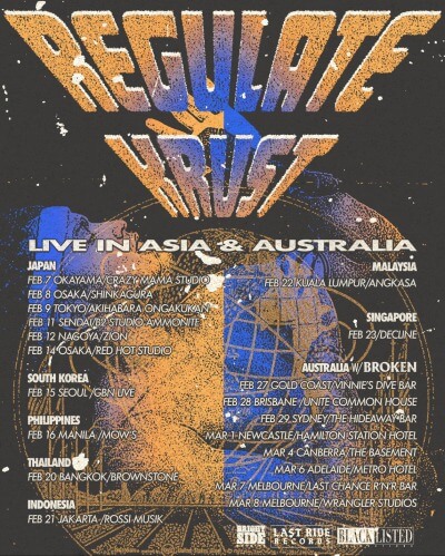 Regulate / Krust Japan tour 2020 announced