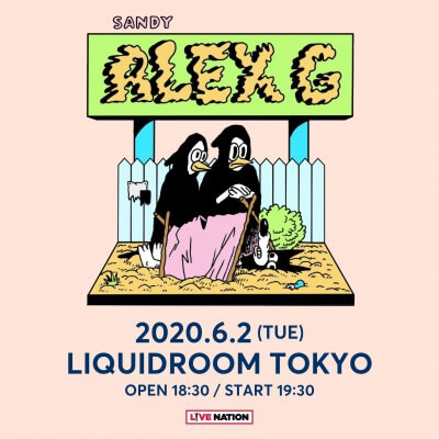 (Sandy) Alex G Japan tour 2020 announced