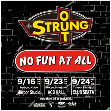 Strung Out / No Fun At All Japan tour 2023 announced