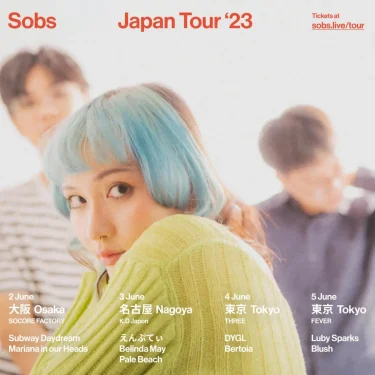 Sobs Japan Tour 2023 announced