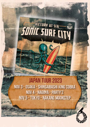 Sonic Surf City Japan tour 2023 announced