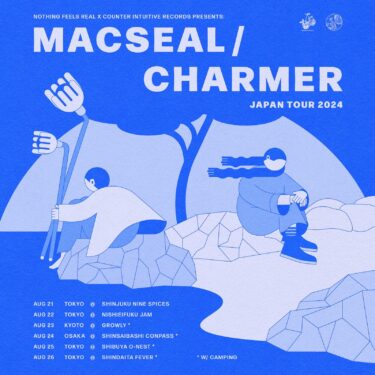 Macseal / Charmer Japan Tour 2024 announced