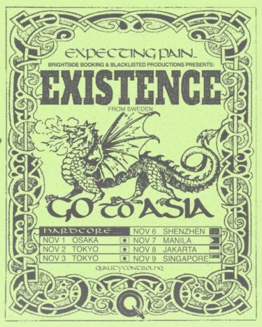 Existence Japan tour 2024 announced