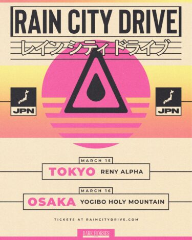 Rain City Drive Japan tour 2026 announced