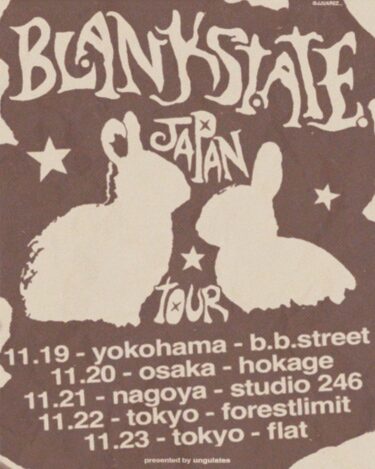 blankstate. Japan tour 2025 announced