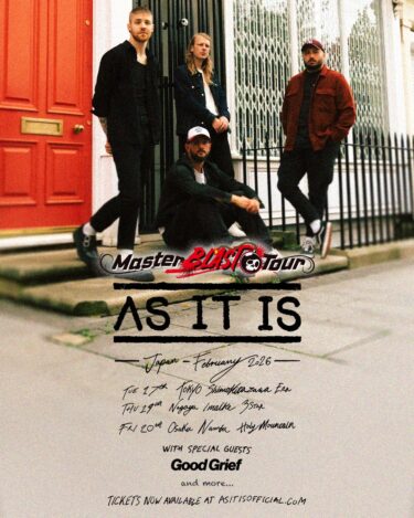 As It Is Japan Tour 2026 announced