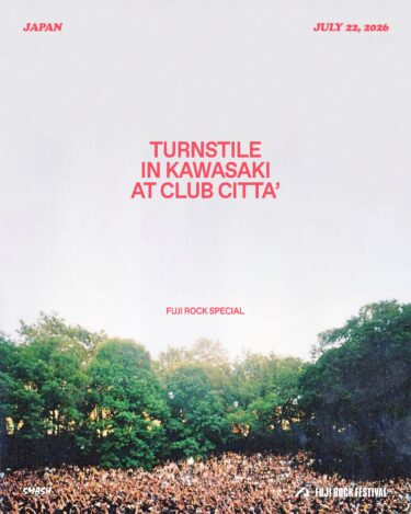 Turnstile 来日公演決定