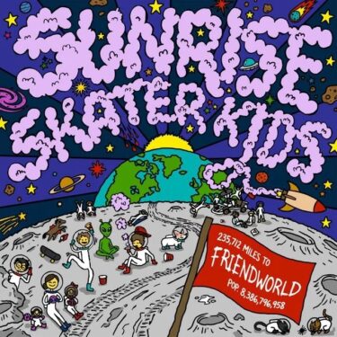 Sunrise Skater Kids release new album; “Friendworld”